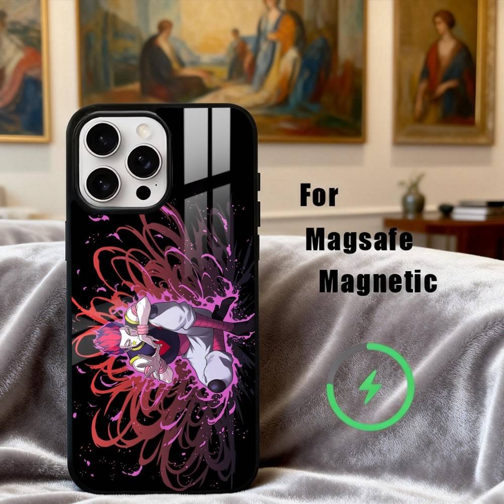 A-Anime H-Hisoka-A M-Morow-W Phone Case For iPhone17,16,15,14,13,12,11 Plus,For Magnetic Wireless Charge Cover