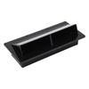 RV Range Hood Vent Cover with Lockable Clip Exterior Vent Cover for RV Trailer Boat Marine Yacht Black