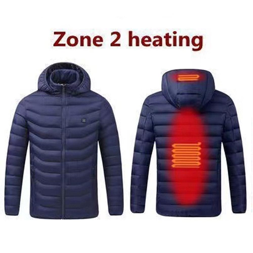 Smart Heated Cotton Coat - Outdoor Electric Heating Suit