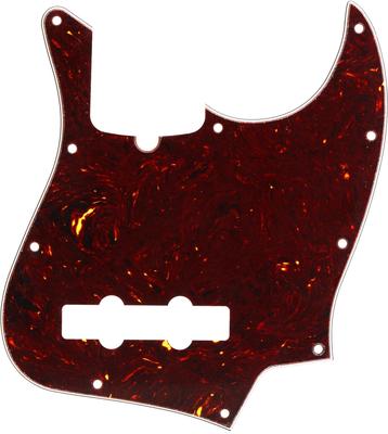Schlagbrett CONTEMPORARY JAZZ SHELL 10-HOLE BASS® PICKGUARD, TORTOISE