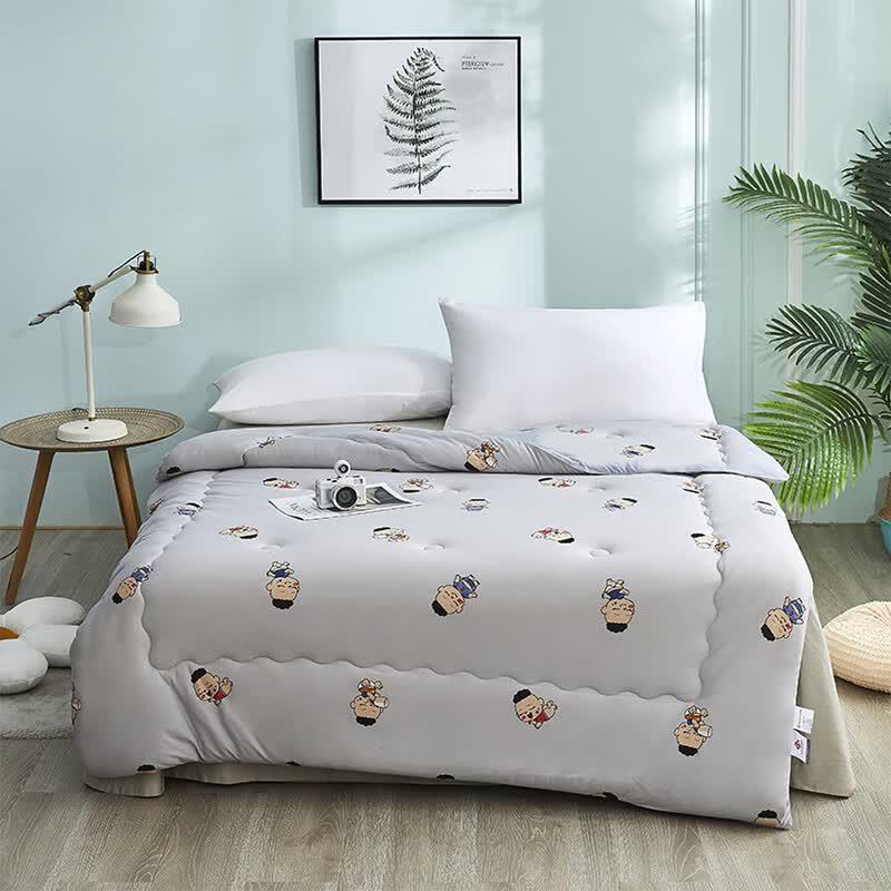 GRACE Knitted Cotton Summer Quilt