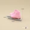 Dollhouse Mini Simulation Skating Shoes 1 Pair Realistic Tiny Ski Footwear Model for Mini Scene Decor Creative Hobby Gifts
