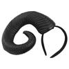Headpiece Halloween Demon Horns Headband Cosplay Headband Devil Ox Horn Hairband Novelty   Lady