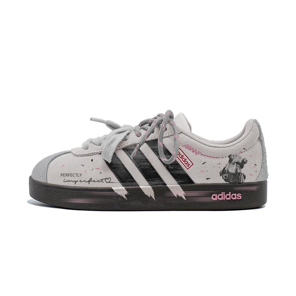adidas VL COURT 2.0 Niedrige Skateboard-Schuhe Unisex HQ1802(Team140-)
