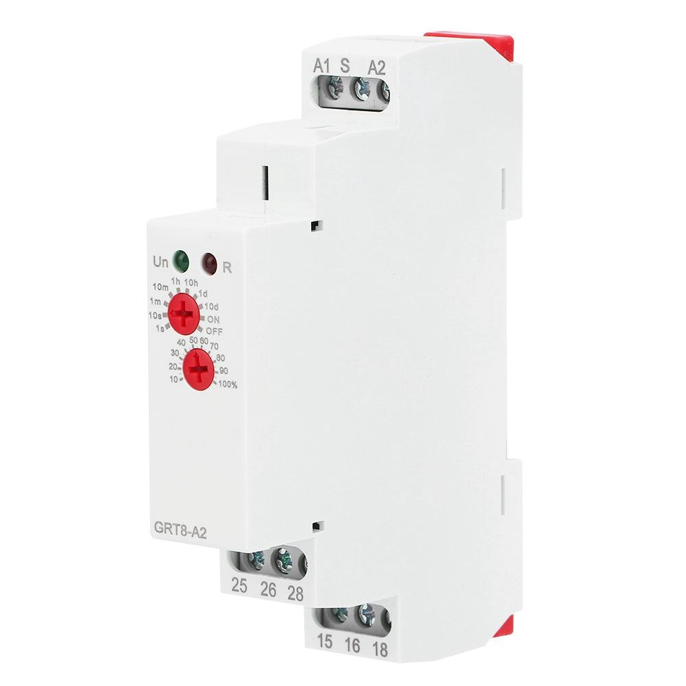 Single Function Din Rail Time Relay Industrial Control Auto Timer Relay GRT8A2 (ACDC12V240V)
