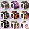 Bear Multifunction Fnaf 7color Digital Alarm Clock Led Watch Alarm Cube Clock