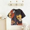 Cartoon Print Tshirt Summer New Design Tops Short-sleeevd Tops Children's Crewneck Pullovers Baby Minnie Printed Tees