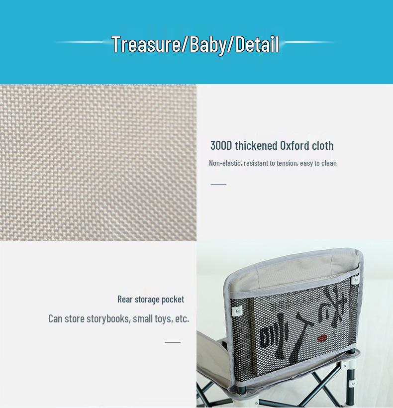 Foldable Portable Baby High Chair - Infant Dining Seat for Eating Out