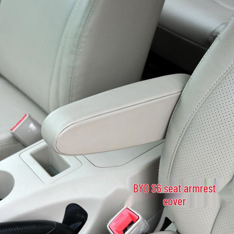 BYD S6 Driver's Seat Armrest Leather Cover - Custom Fit Replacement