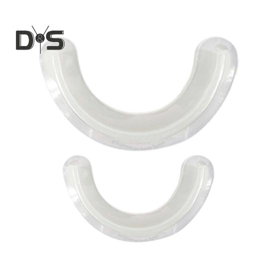 

2 шт. разделитель тарелок портативный безопасный силиконовый пищевой разделитель с прочной присоской без бисфенола А аксессуар для сервировки еды прозрачный