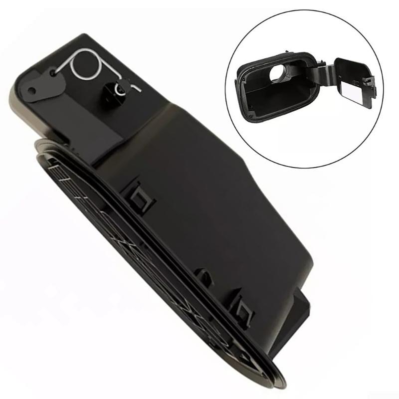 Black Gas Fuel Tank Access Door Cover Suitable for 68161542AJ Perfect Fitment and Reliable Seal Secure & Convenient Fit