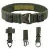 Canvas  Belt – Outdoor Polypropylene Belt with Plastic Buckle, Heavy Duty Adjustable Waist Belt, Popular Military and Training Belt