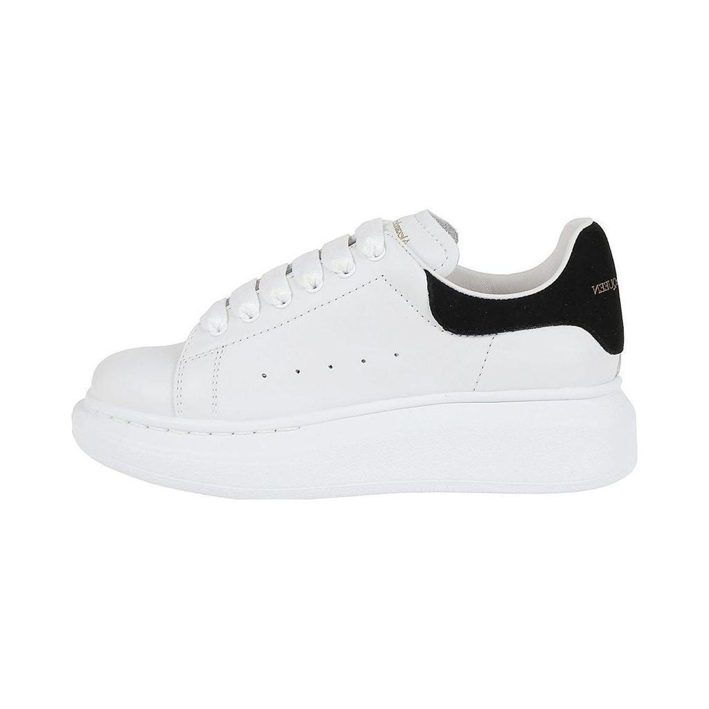 Alexander Mcqueen Oversized Sneaker Low Top Stylish Skateboarding Shoes Black White Children Aged 3 7 Years Old 587691WHX129061