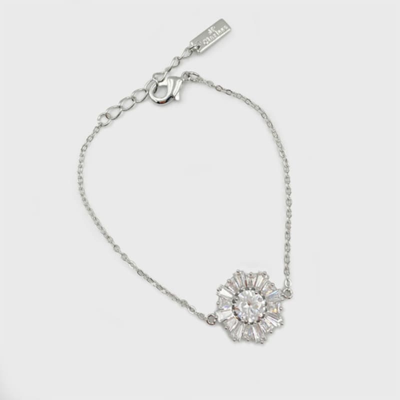 Jean Paul Clarisse Flower Cubic Bracelet JB-22-036B