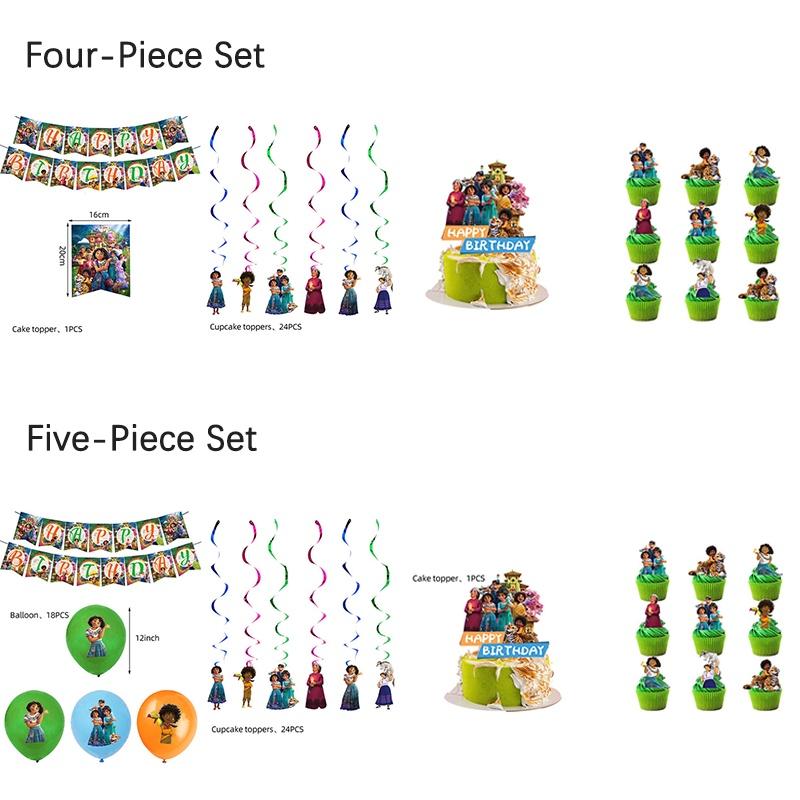 Vibrant Encanto Party Decorations Set- Make Your Child's Birthday Memorable!
