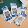 12-48PC Blind Needle Elderly Needle-side Hole Self Threading Needle Household Stainless Steel Sewing Needless  For Elderly Hand
