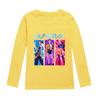 K Pop Dämonenjäger Langarm T-Shirts Rumi Mira Zoey Herbst Kinderbekleidung Niedliche Drucktops Geschenk Kinder Jungen und Mädchen Kinder Unisex T-Shirts