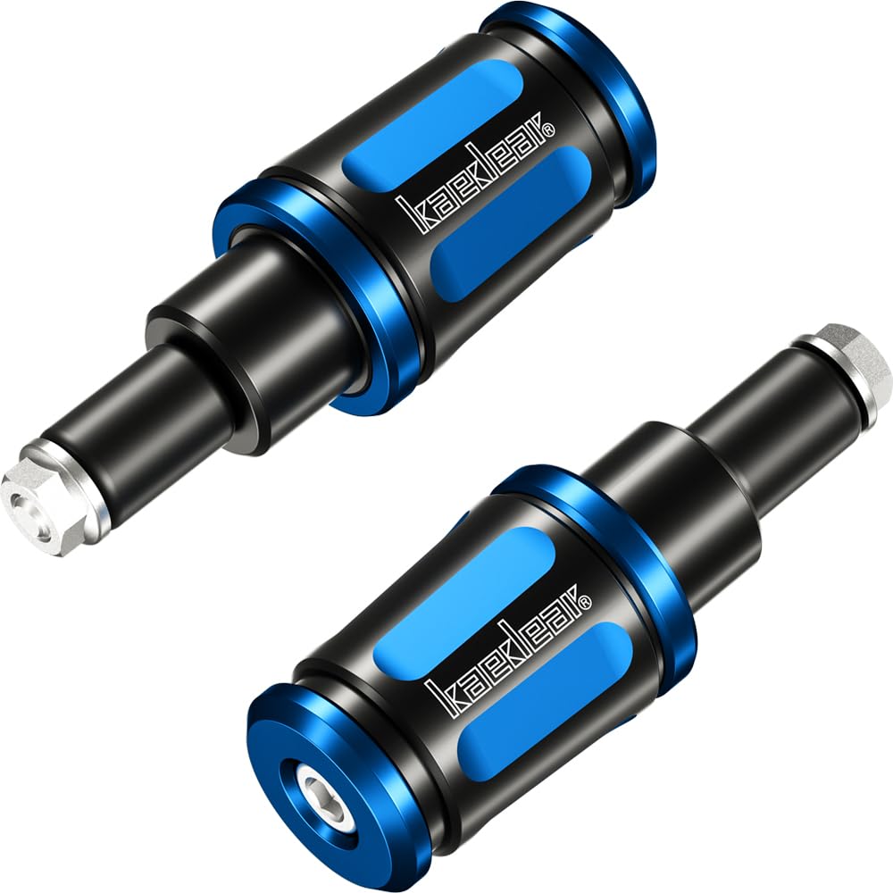 

Регулируемые заглушки руля Kaedear для мотоциклов Yamaha, грузики, KDR-BE2-YM16-BL (Синий/Черный, M16)