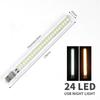3-24 LED Mini Portatile USB Luce a Barra Luci con Sensore a Tocco Lampada da Tavolo Scrivania Lettura Comodino per Power Bank PC Laptop Nobook