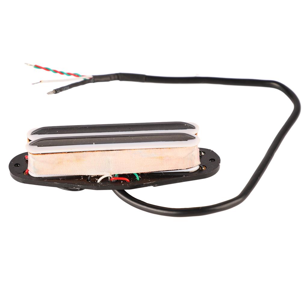 Guitar Pickup 1 Coil Dual Hot Rail 4 Core Wire Metal Pick Up Instrument Accessory for Replacement
