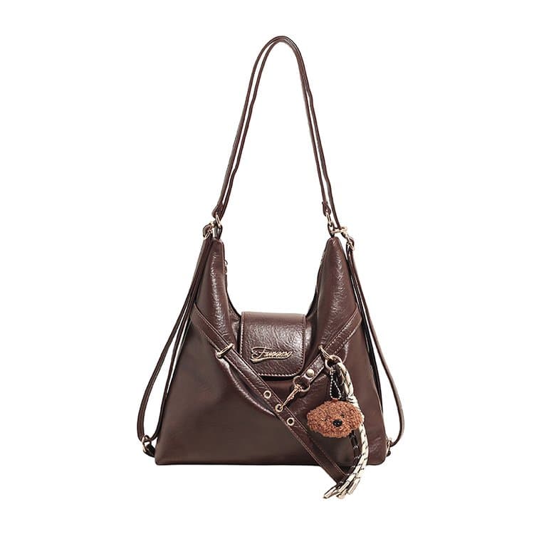 Portable casual handbag for short trips with one shoulder