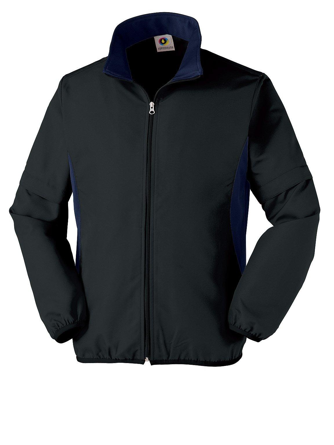 

KURODARUMA Removable Reflective Lightweight Long Sleeve Size LL Water-Repellent, Sleeves, Tape, Jacket, Black,