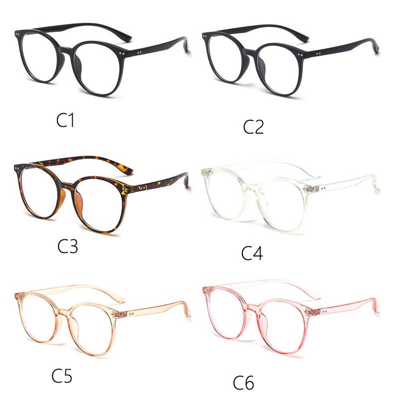 Anti-Blue Light Glasses Exquisite Round Eyewear Women Men High Quality Eyeglasses Blue Light Blocking Man Lady Computer Eyeglas