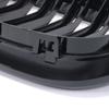 Gloss Black Car Grille Grill Front Kidney 2 Line Double Slat For BMW X5 F15 X6 F16 X5M F85 X6M F86 2014-2018 Car Accessories