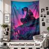Custom Tapestry Wall Hanging, Arcane Personalized Name Text Home Wall Decor