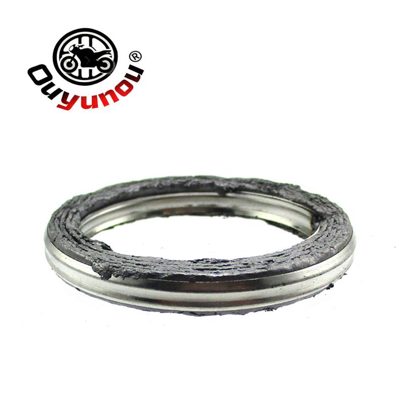 Ouyunou Exhaust Muffler Pipe Gasket Id=32mm For Atv Quad Scooter Moped Pit Dirt Bike
