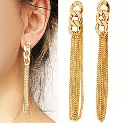ear studs long banquet dresses. ball earrings|clip on earrings|ear cuffs|dangle earrings|earring jackets|hoop earrings|stud earrings|Tassels retro crystal beads personality earrings