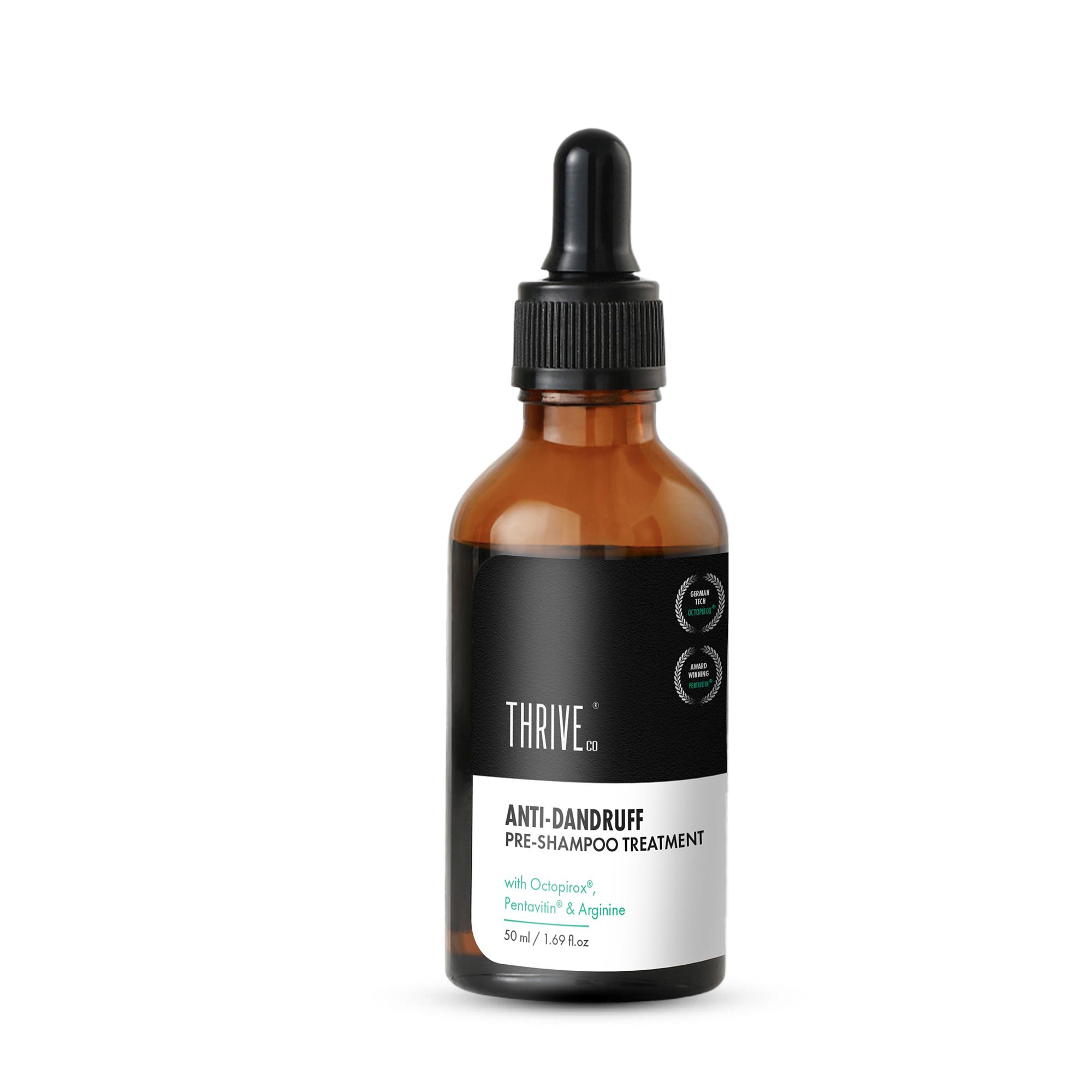 

Лосьон перед шампунем против перхоти ThriveCo, 50 мл, от перхоти, для лечения зуда кожи головы