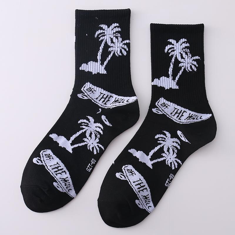New Men's Socks Funny Men's  Crew Harajuku Hip Hop Thick Cotton Socks Women Novelty Cartoon Sock Combed Cotton Socks
