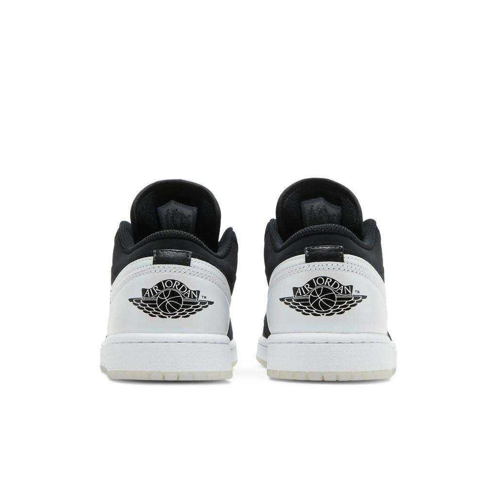 Air Jordan 1 Low SE 'Diamond' (Unisex) Black / White Vintage Basketball Shoes DH6931 001