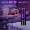 LED Jellyfish Lava Lamp USB Electric Jellyfish Night Lamp Multi Color Desktop Mood Light Decoration for Children Room Home
