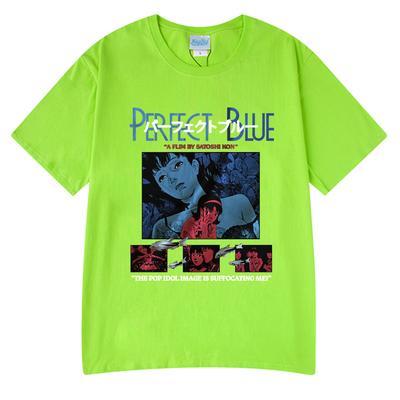 Anime Perfect Blue Een Film van Satoshi Kon Mima Kirigoe T-shirt Mannen Vrouwen Kleding Mode Harajuku Korte Mouw Tee Tops Zomerkleding