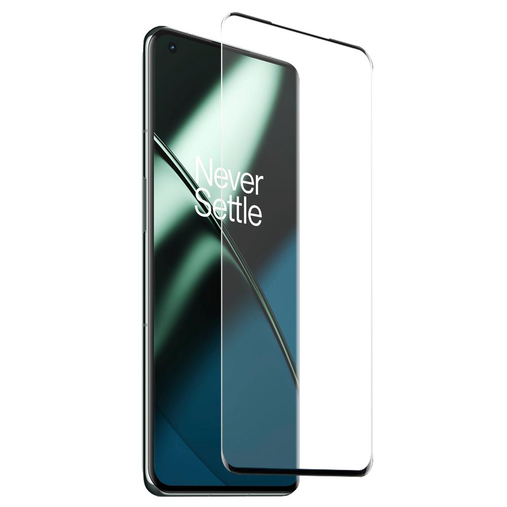NORTHJO For OnePlus 11 5G Transparent Phone TPU Case+Anti-scratch Tempered Glass Screen Protector