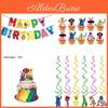 Colorful Roblox Rainbow Friends Theme Party Decorations Set With Balloons And Flag