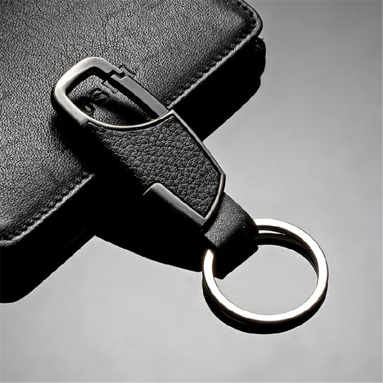 Portachiavi in Pelle PU per Uomo Chiavi Auto Portachiavi Fatto a Mano per Moto Accessori Portachiavi Elegante da Uomo d'Affari
