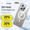 Baseus Magnetic Clear Phone Case for iPhone 15 Pro Max