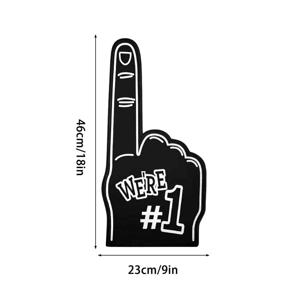 Large Foams Fingers Cheerleading Props Hand Sports Event Cheering Palm Party Props Comfortable Sports Foam Fan Finger