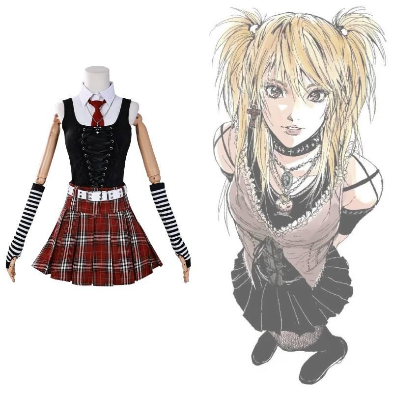 Death Note Cosplay Costume With Polyester Fabric For Anime Role Play Enthusiasts