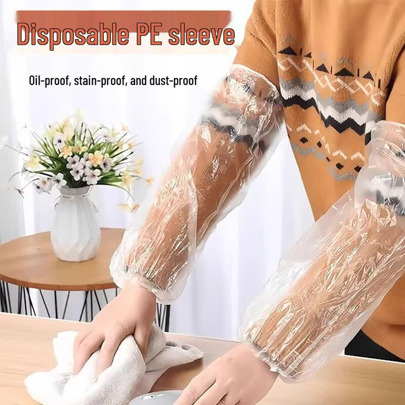 OEING Disposable Waterproof PE Oversleeves
