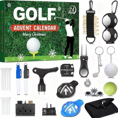 Golf Advent Calendar 2026 Adult Men with 24 Days Golf Accessories & Tools Golfer’s Christmas Gifts Countdown Gifts for Husband & Dad & Boyfriends