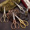 1PC Vintage-Inspired 4.3" Stainless Steel Scissors - Sharp Embroidery for Crafts Art Projects & Diy Fabric Cutting Scissors