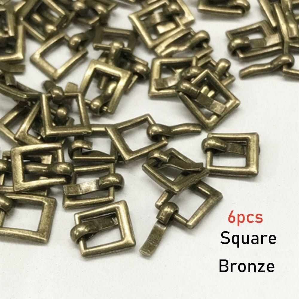 Girls Toys Mini Ultra-small Tri-glide Buckle Doll Bags Accessories Belt Buttons Diy Dolls Buckles