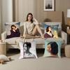 Singer G-Gracie Abrams Pillow Case Sofa Living Room Bedroom Double-Sided Printing Square Cushion Nap Time Pillow Case