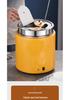Stainless Steel Electric Soup Pot: Insulated, Self-Service, No-Water, Constant Temp for Soup/Porridge