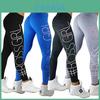 Leggings da Donna con Stampa di Lettere a Vita Alta con Elasticità e Design Push-Up per Fitness e Corsa