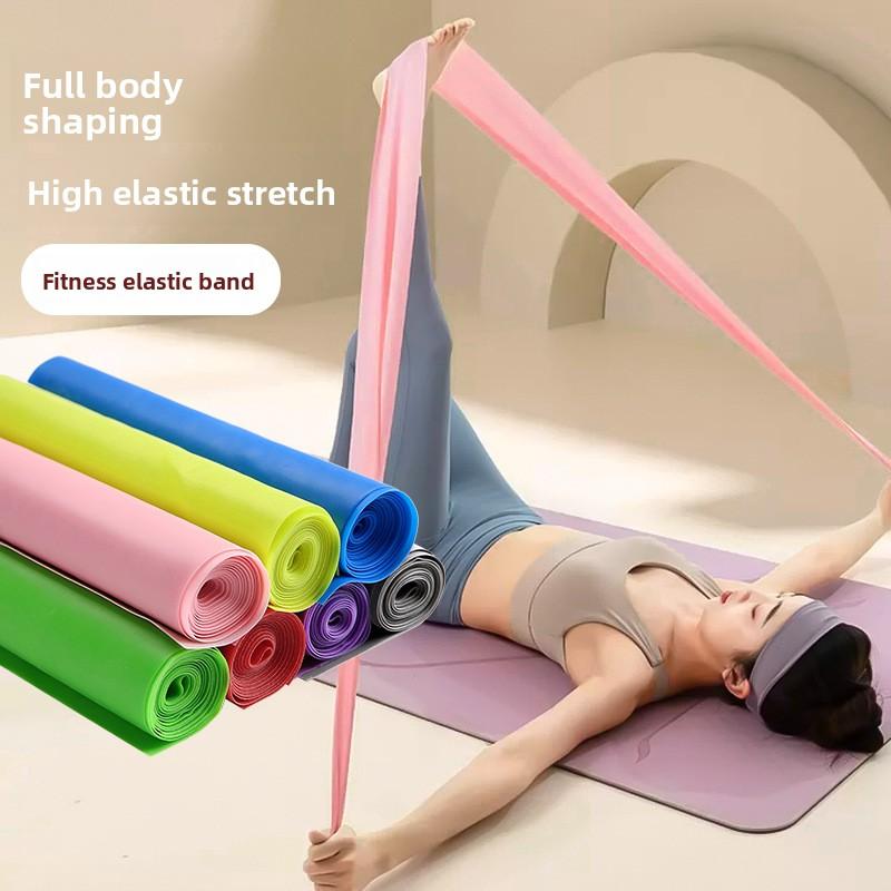 Elastic Belt, Tension Belt, Fitness Resistance Belt, Yoga Belt, Fitness Elastic Belt, Yoga Supplies, Stretching Belt, Tension Sheet.